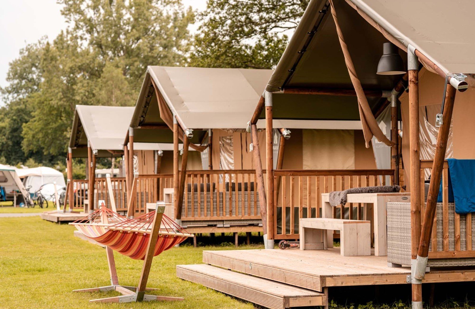 Glamping tent limburg 1